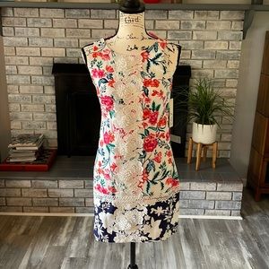 Eliza J Floral Shift Dress